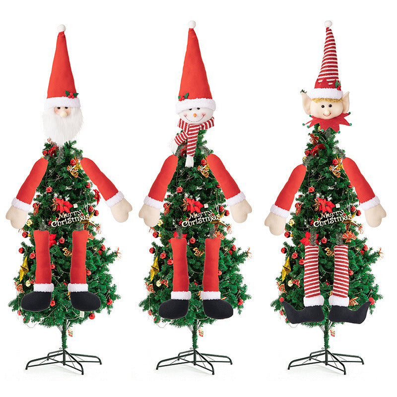 Christmas Decoration Supplies Creative Christmas Tree Doll Christmas Tree Top Decoration Elderly Decoration Tree Pendant